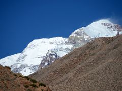 06 Aconcagua Close Up In The Relinchos Valley From Casa de Piedra To Plaza Argentina Base Camp